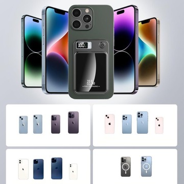 БЕСПРОВОДНОЙ МАГНИТНЫЙ POWERBANK СО СВЕТОДИОДОМ 10000МАЧ 5В 22,5ВТ PD/QC3.0