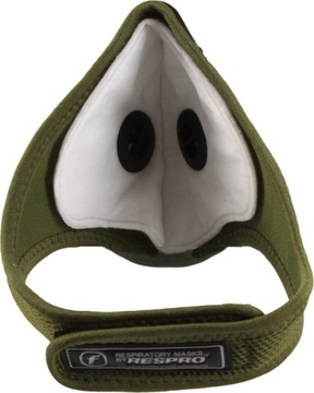 Пылезащитная маска #RESPRO ULTRALIGHT зеленая XL