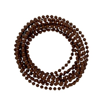 Kulkowy łańcuszek do rolet koralik 3mm 2 m wiśnia