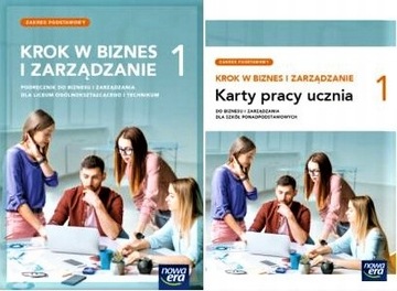 KROK W BIZNES I ZARZĄDZANIE 1 ZESTAW PODR. + KP