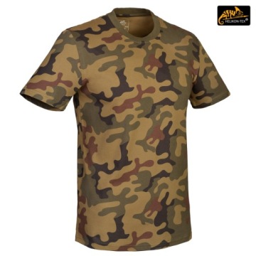 Мужская хлопковая футболка HELIKON Moro PL Woodland WZ93 XL