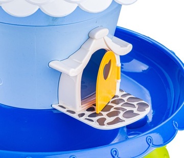 СИНИЙ МАЛЕНЬКИЙ САДОВЫЙ НАБОР С УВЛАЖНИТЕЛЕМ ДЛЯ ВЫРАЩИВАНИЯ