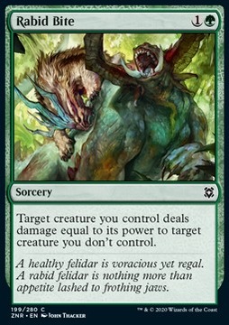 Karta Magic MTG Rabid Bite