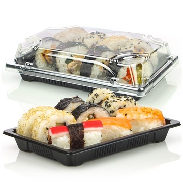 Pudełko na Sushi 50szt. M (do dalszej odsprzedaży)