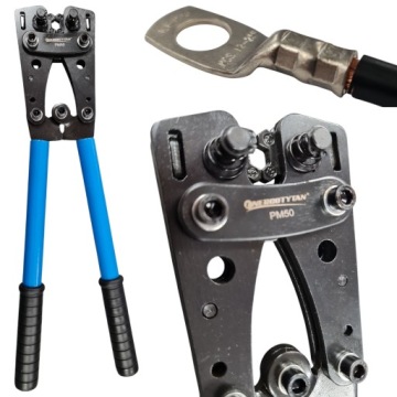 Praska zaciskarka mechaniczna do kabli i przewodów 6-50 mm2 do KCS CECHA PL