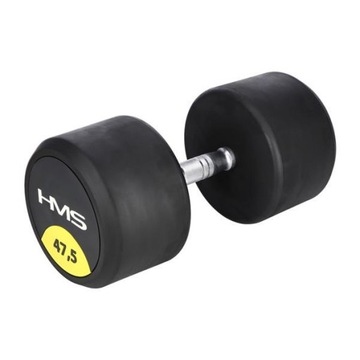 CIĘŻAREK HANTLA GUMOWANA HG PRO 47,5 KG HMS