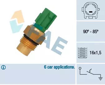 FAE SPÍNAČ VENTILÁTOR 36711