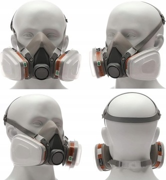 ПОЛУМАСКА PAINT MASK 6200 В КОМПЛЕКТЕ! ПРОФЕССИОНАЛЬНЫЙ НАБОР
