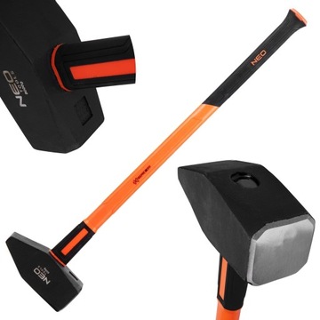NEO HAMMER LOCKSTOCK HAMMER 10 КГ СТАЛЬ, РУЧКА СТЕКЛОСТЕКЛО 25-157