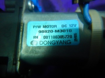 CHEVROLET SPARK III HB 5D 10-15 ZVEDÁK OKNO PŘEDNÍ PRAVÝ 2 PIN