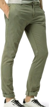 TOMMY HILFIGER spodnie chinos CHINO strech - 32/34