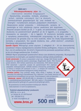 BROS RUNNING INSECT SPRAY 007 500 мл