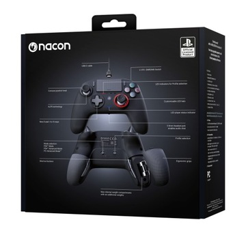 NACON PS4 Pad Revolution Pro Controller 3 - Black