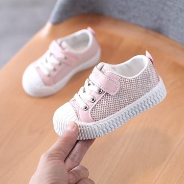 Nowa siatkowa dla dzieci Cute Cartoon Casual buty sportowe Dzieci Szerokie