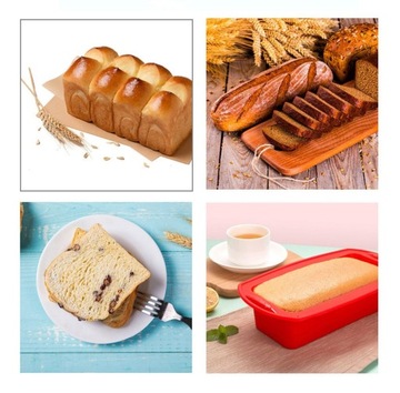 СИЛИКОНОВАЯ ФОРМА ДЛЯ ВЫПЕЧКИ ТОРТОВ ПРОТИВЕНЬ ДЛЯ ХЛЕБА LOOK BAKER PATE