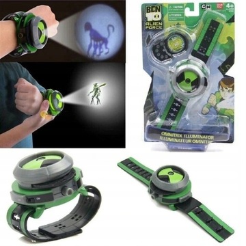 БЕН 10 OMNITRIX ЧУЖОЙ ПРОЕКТОР КОСМИЧЕСКИЕ ЧАСЫ