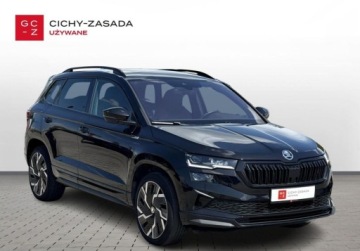 Skoda Karoq Crossover Facelifting 2.0 TSI 190KM 2022 Skoda Karoq Sportline, Keyless, Matrix, DCC, Podgrzewana Szyba 2.0 Benzyna, zdjęcie 6
