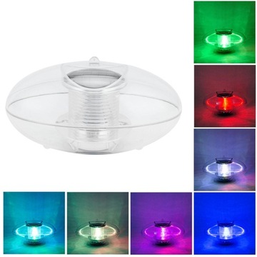 LAMPA SOLARNA PŁYWAJĄCA LILIA DO OCZKA WODNEGO