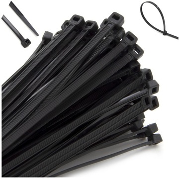 DŁUGIE OPASKI ZACISKOWE TRYTYTKA TRYTKA 7,5X450mm