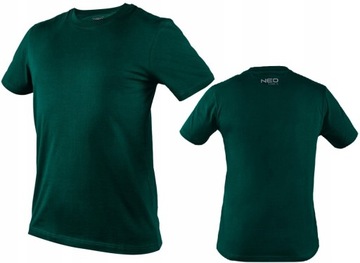 NEO TOOLS T-shirt zielony KOSZULKA 81-647-M