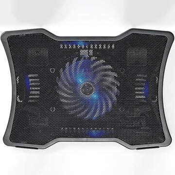 ОХЛАЖДАЮЩАЯ ПОДСТАВКА ДЛЯ НОУТБУКА со светодиодной подсветкой USB