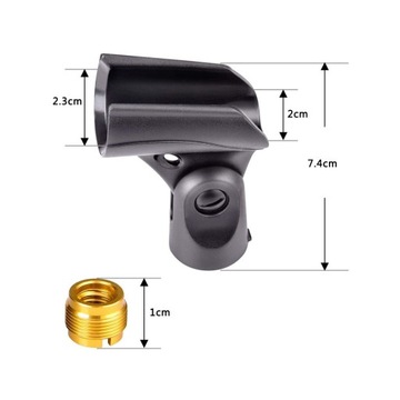 2 шт. УНИВЕРСАЛЬНЫЕ ДЕРЖАТЕЛИ ДЛЯ МИКРОФОНА ДЕРЖАТЕЛИ ДЛЯ МИКРОФОНА