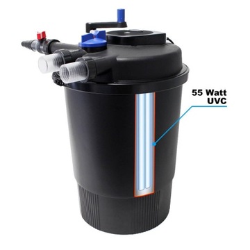 САМООЧИЩАЮЩИЙСЯ ФИЛЬТР НАДАВЛЕНИЯ CPF-30000 УФ-ЛАМПА 55ВТ ДО 60000Л