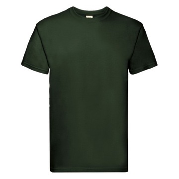 Fruit NAJGRUBSZY T-SHIRT koszulka bottle green XXL