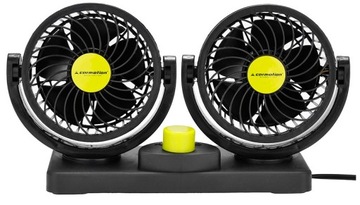 Мощный автомобильный вентилятор 12 В, двойной вентилятор для выдувания прикуривателя