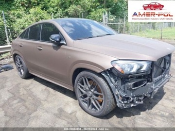 Mercedes GLE V167 2022 Mercedes-Benz GLE 2022r, AMG GLE 53, Coupe, 4matic, 3.0L 3.0 Benzyna 429KM