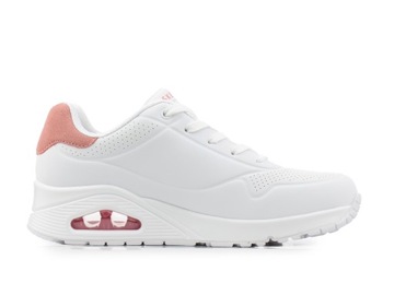 Buty damskie SKECHERS UNO-POP BACK 177092-WCRL białe 38