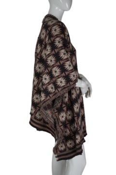 Пончо, шарф, кардиган, шерсть MYF.