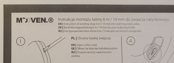 РОЛИК РОЛИК ДЛЯ НАРУЖНЫХ РОЛЬСТАВНЕЙ С КОРИЧНЕВОЙ ЛЕНТОЙ/ПОЛОСОЙ