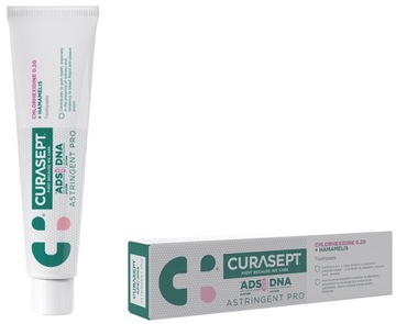 CURASEPT ADS DNA ASTRINGENT PRO PASTA Z OCZAREM WIRGINIJSKIM