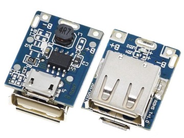 494 Moduł STEP UP 5V + Ładowarka Li-ion Powerbank