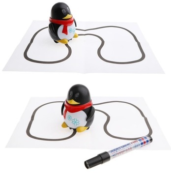 ПИНГВИН едет по трассе ИНДУКЦИЯ + ВОЛШЕБНАЯ РУЧКА