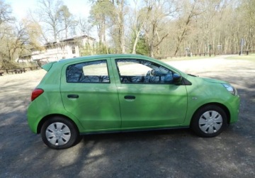 Mitsubishi Space Star Hatchback 5d 1.0 71KM 2014 Mitsubishi Space Star maly tani niezawodny ekonomiczny z KLIMATYZACJA, zdjęcie 4