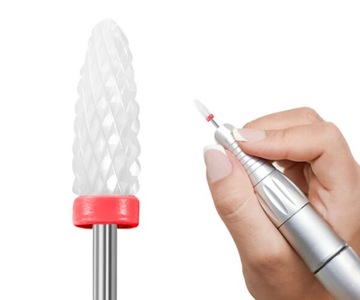 Керамический конус резака для ногтей Гибридный акриловый гель