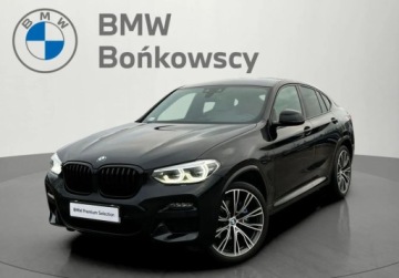 BMW X4 G02 SUV 20d 190KM 2020 BMW X4 20d 190 KM xDrive M Pakiet Led Navi Tempomat Skora Pamiec Salon Pol