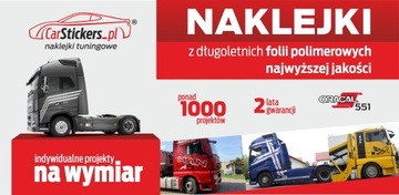 Наклейка тюнинга Scania STREAMLINE на глобусе