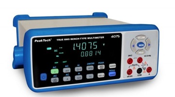 Настольный мультиметр True RMS USB SD BT PeakTech 4075