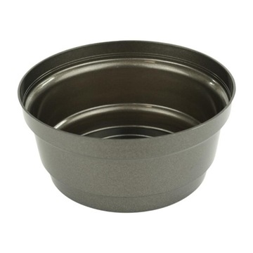 DONICZKA NA CMENTARZ GRAFITOWA PLASTIKOWA 18 CM