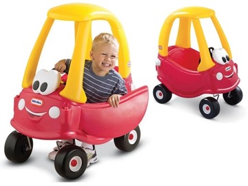 Little Tikes JEŹDZIK Cozy Coupe Pchacz Czerwony