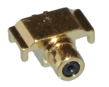 Gniazdo SMD TS-9 Kątowe Lutowane