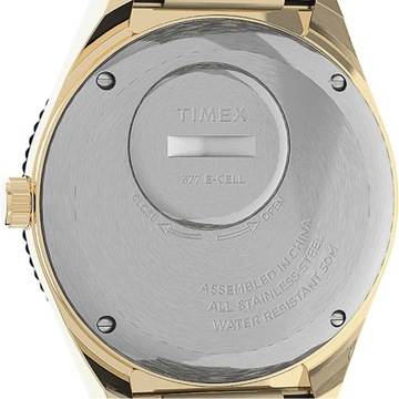 Zegarek Męski Timex TW2U62000 złoty bransoleta