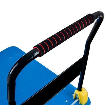 Тележка складская транспортная платформенная 300 кг ручная складная Мега-М