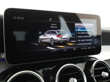 Mercedes Klasa C W205 Kombi Facelifting HYBRYDA 2.0 300 de 306KM 2020 Mercedes C 300 FV23% PHEV multi beam LED, zdjęcie 26