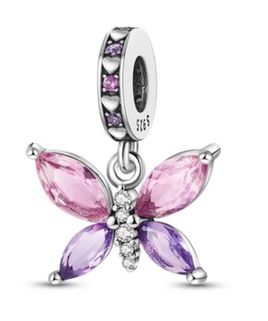CHARMS ZAWIESZKA BIŻUTERIA MOTYL MOTYLEK model 11
