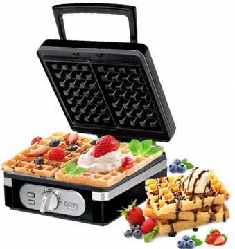 GOFROWNICA 2 DUŻE GOFRY REGULACJA TEMP MOC 2000 W