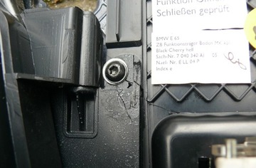 ЦЕНТРАЛЬНЫЙ ТУННЕЛЬ ДЕРЖАТЕЛЬ ДЛЯ НАПИТКОВ BMW 7 SERIES E65 01-05 СИНИЙ